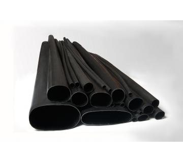 Середньостінна термоусаджувальна трубка з клеєм SBRSМ-NF